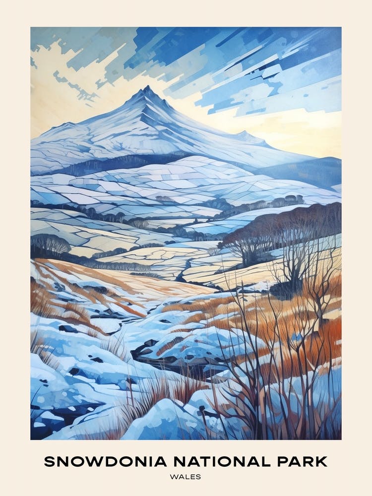 Snowdonia National Park Wales 1 Poster