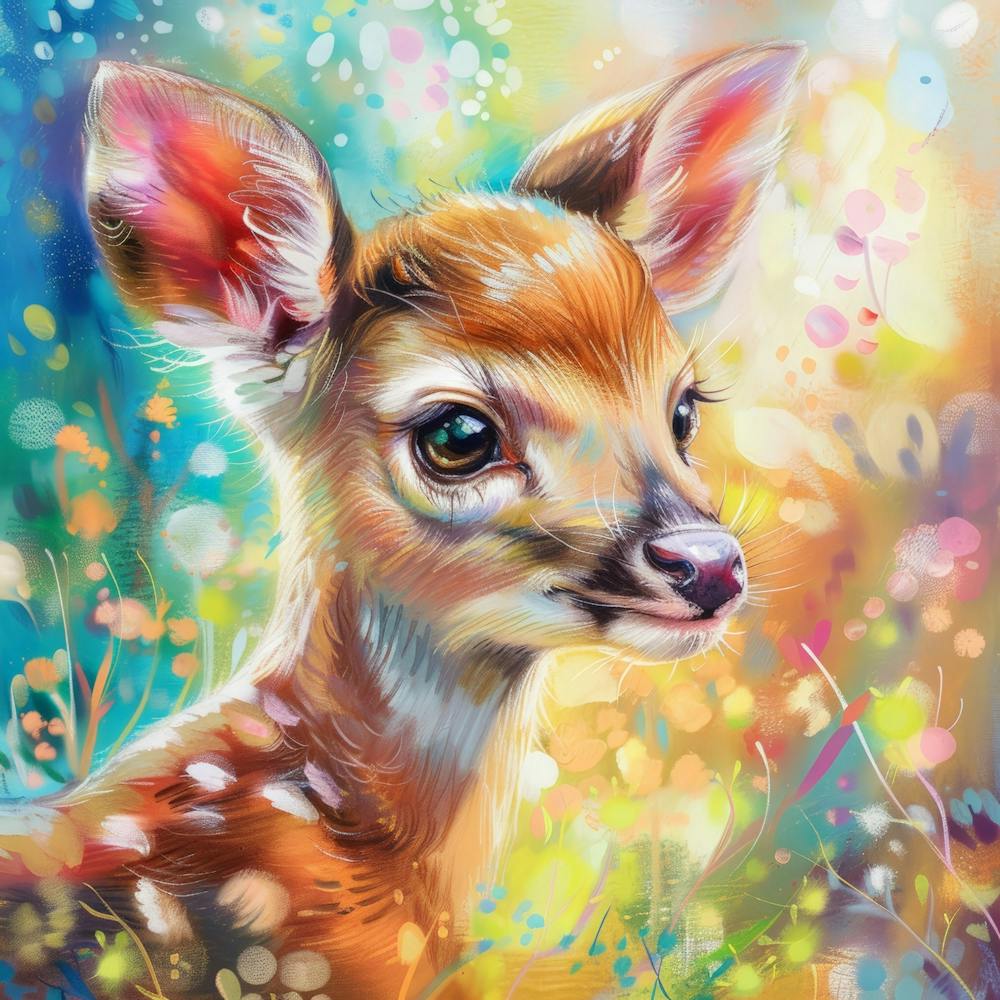Fawn painting 5