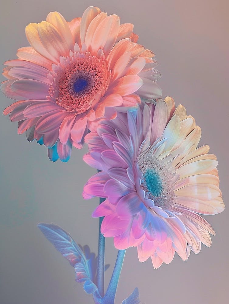 Iridescent Flower Gerbera Daisy 2
