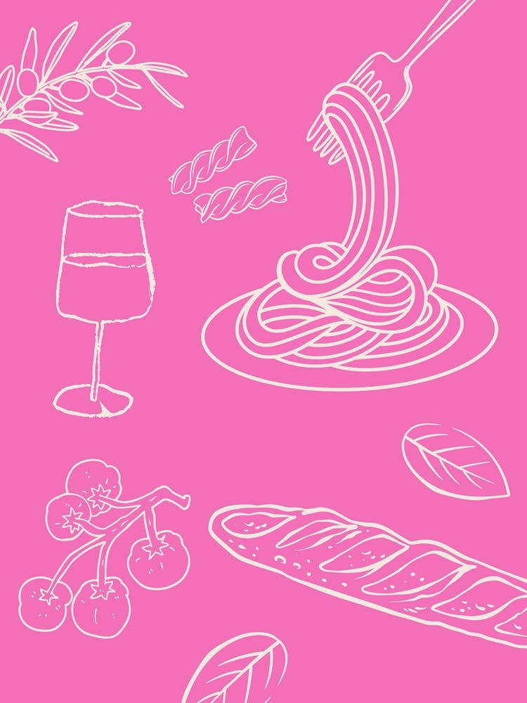 Pink Tablescape