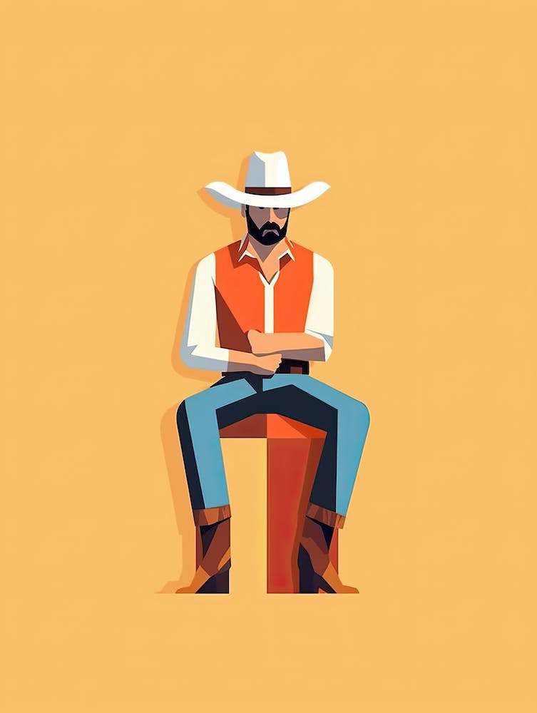 Elegant Cowboy Lines