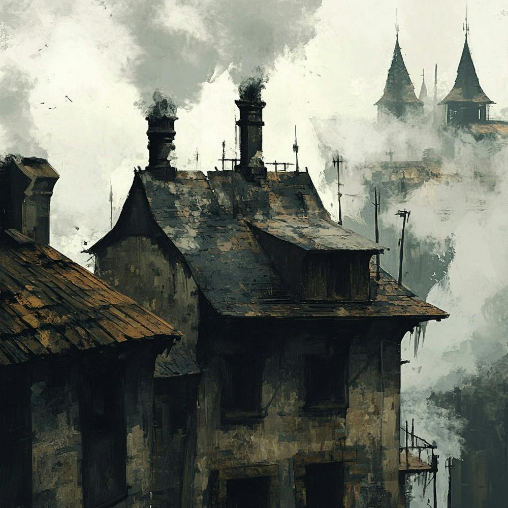 Steampunk Cityscape