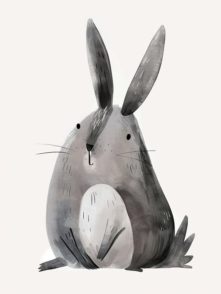 Bouncing Bunny Joy Children Prints & Kids Posters