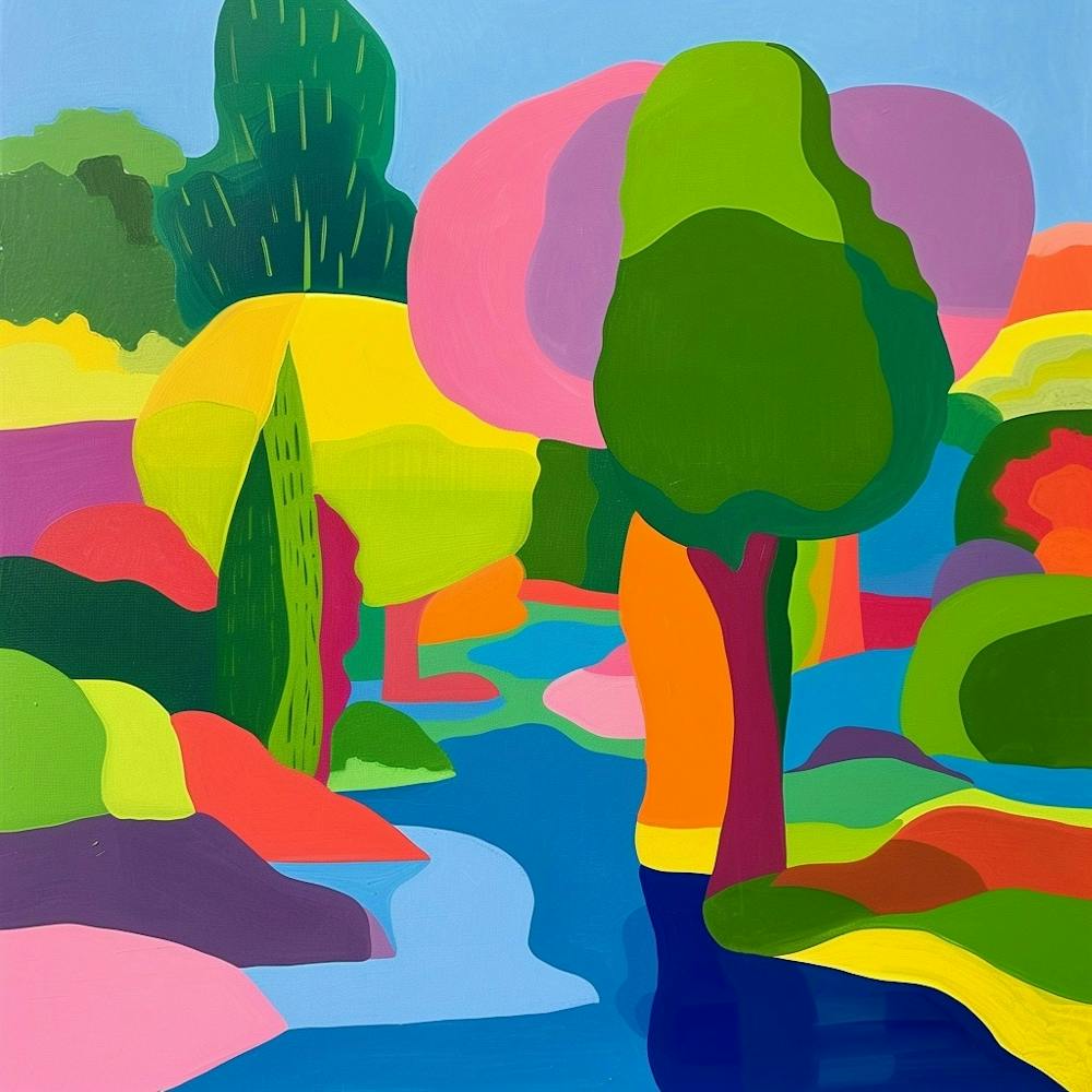 Abstract Park Collection Battersea Park London 2