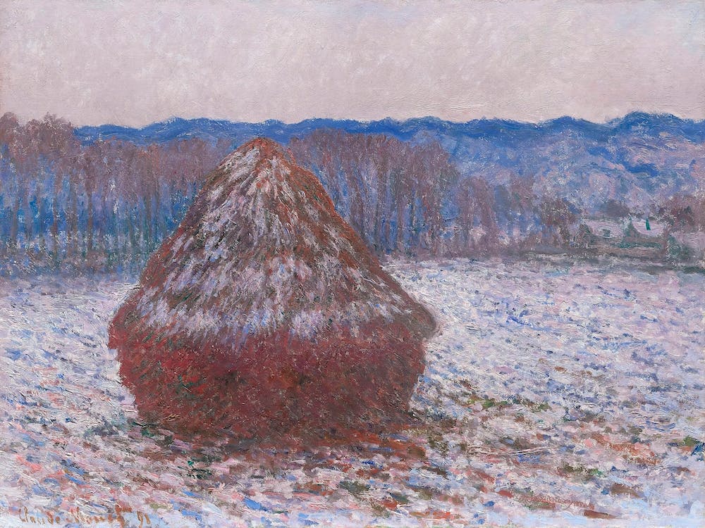 Haystacks (1890–1891), Claude Monet