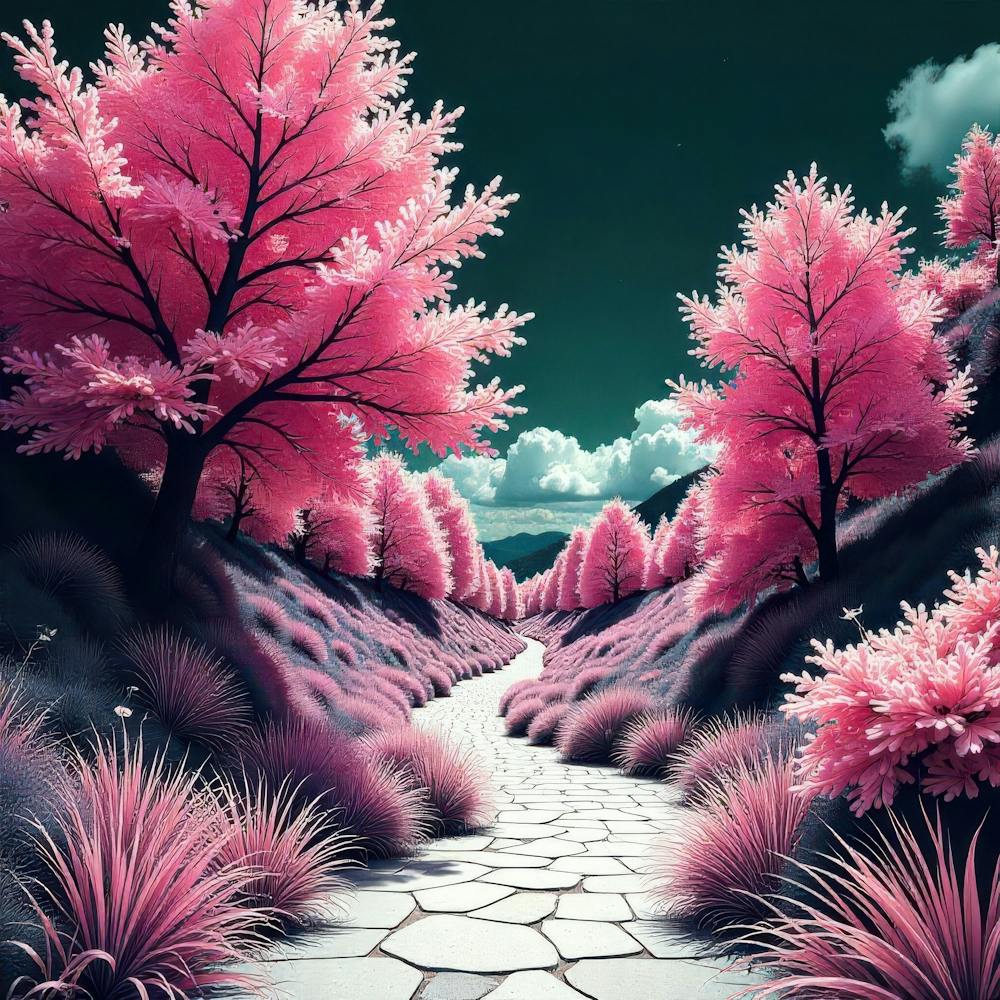 Pink Trees