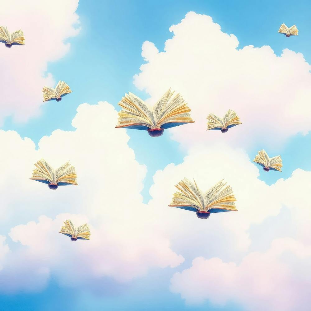Sky With Books