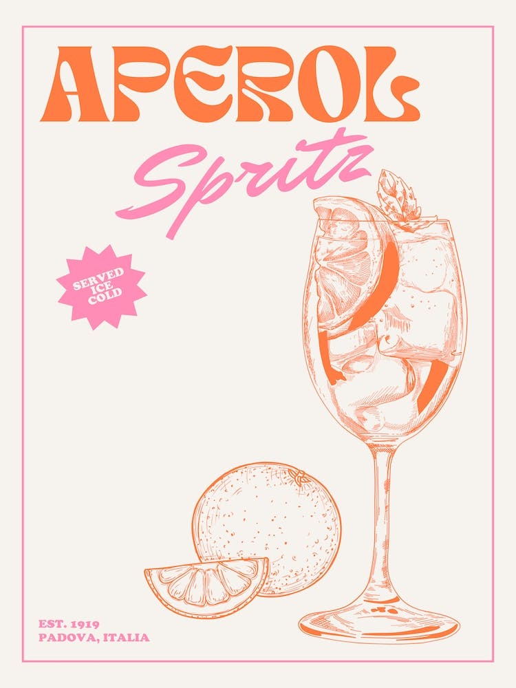 Retro Aperol Spritz