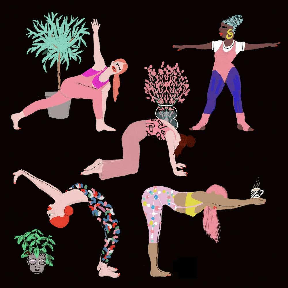 Yoga At Home Square