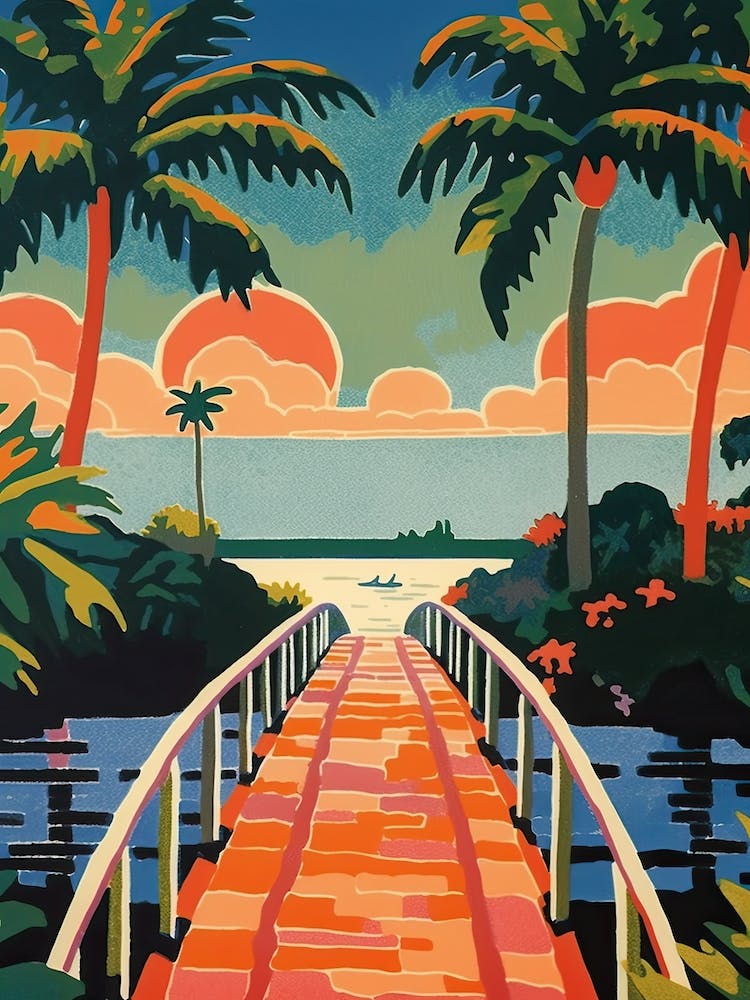 Seven Mile Bridge, Florida, United States, Bunt 3