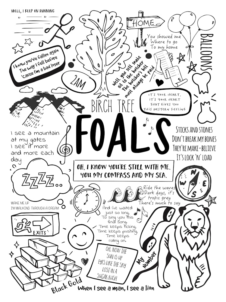 Foals Doodle Lyrics
