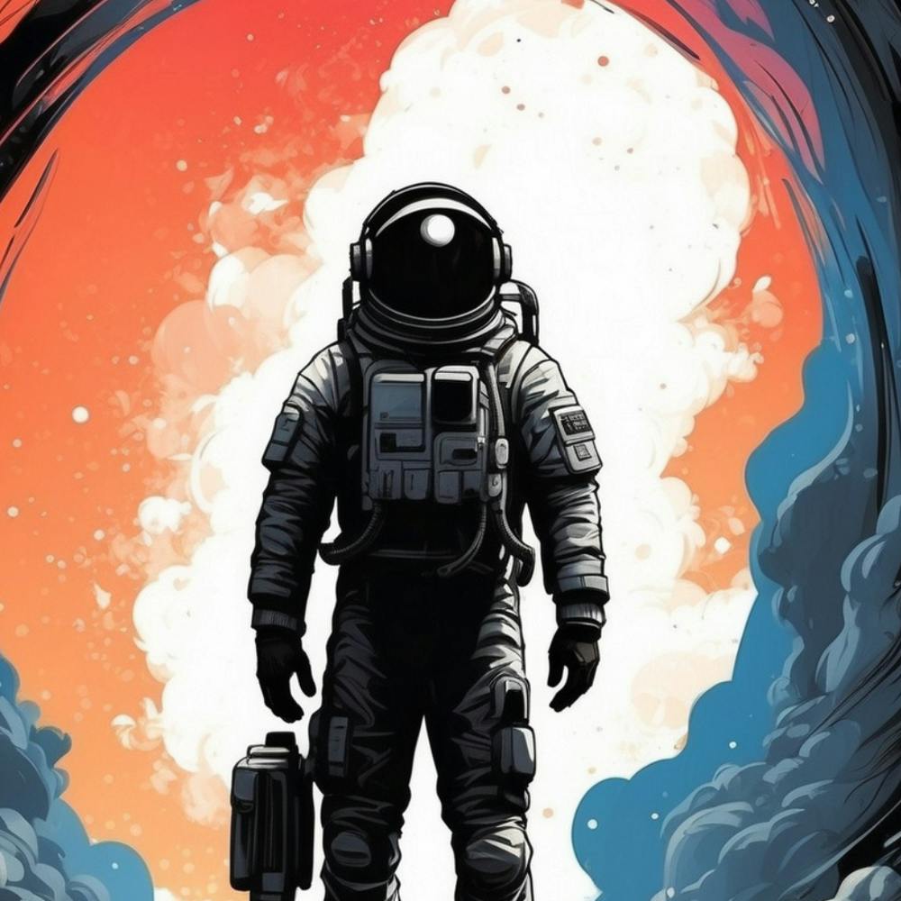 Astronaut In Space