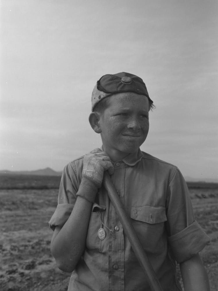 Untitled Photo, Possibly Related To Boy In The Vocational Training Class, Gardening, At The Fsa (Farm Security