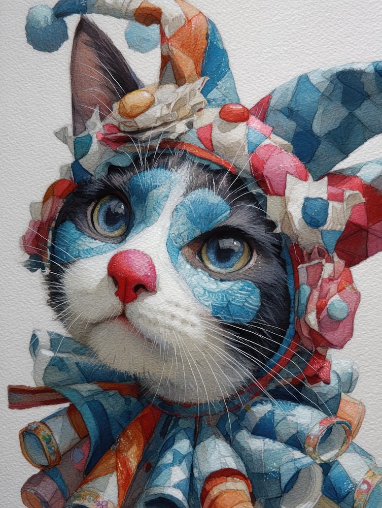 Clown Cat 12