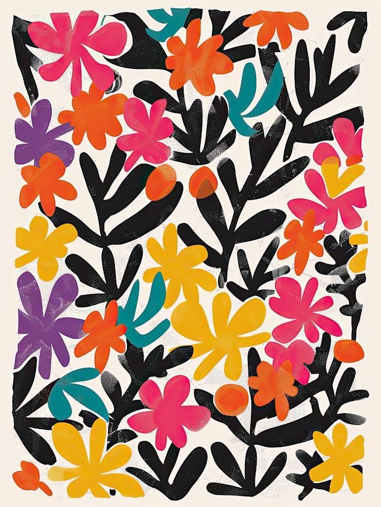 Exotic Botanicals Matisse Style