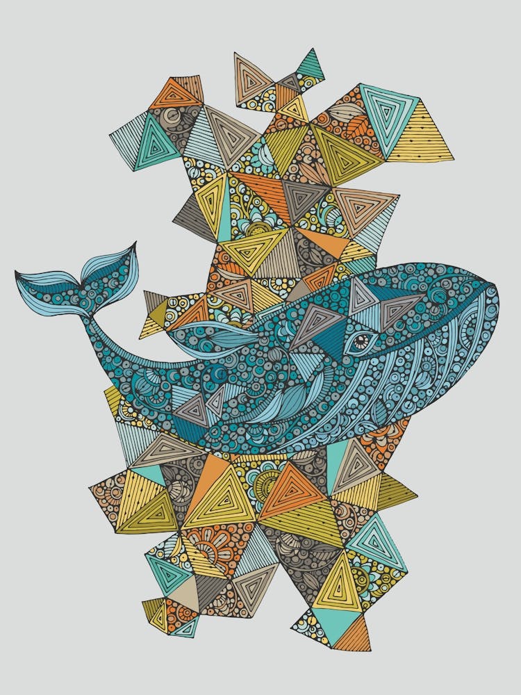 Whale With Triangles