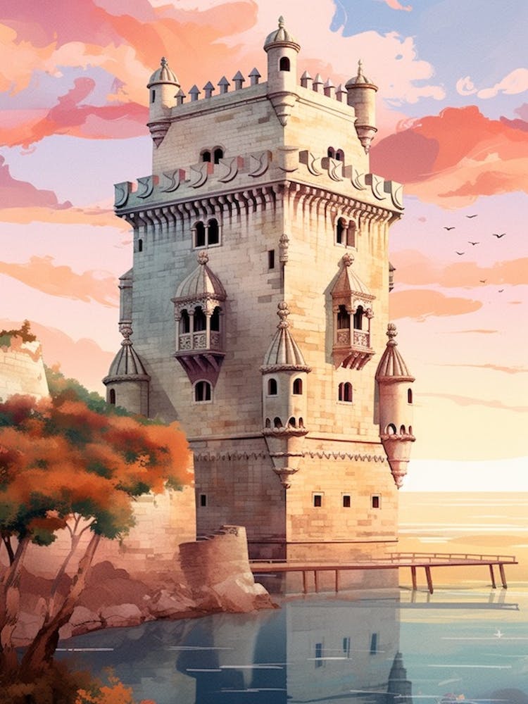 Tower Of Belem Lisbon Portugal