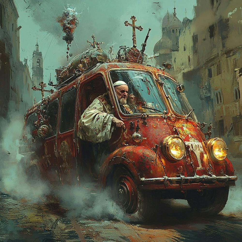 The Pope during Apocalypse 16