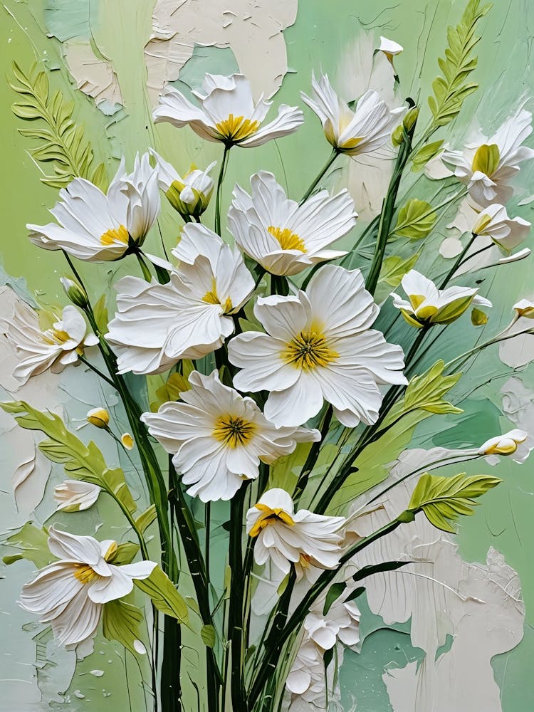 Daisies Painted no2