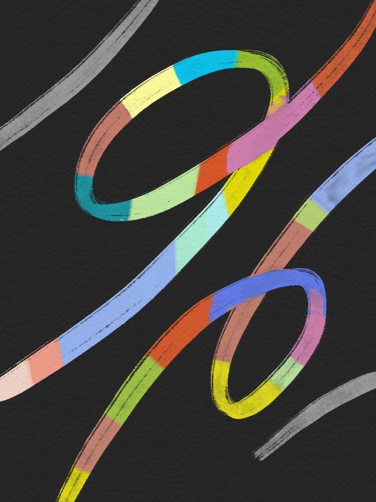 Abstracto Rainbow