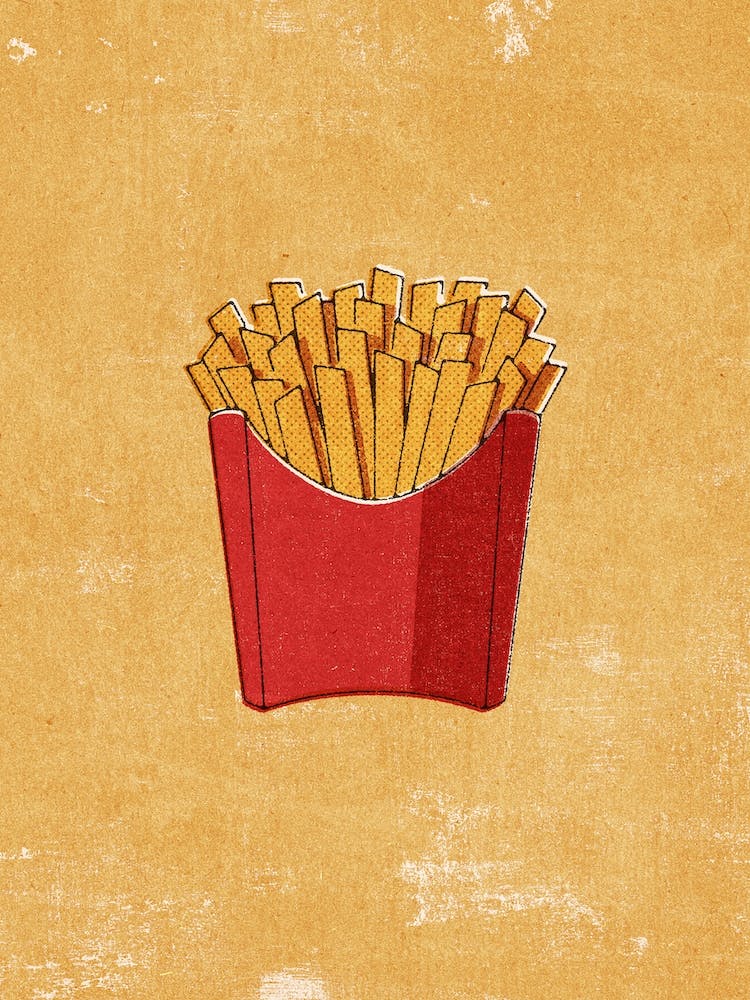 Frites De Fast Food