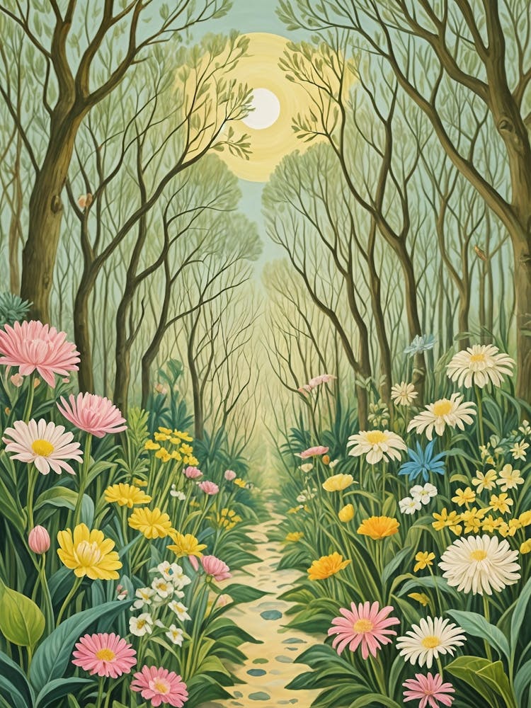 Path In The Woodland Spring no2