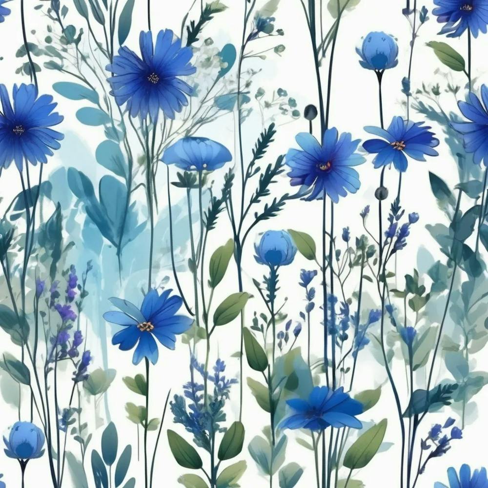 wildgarden Blue Flowers