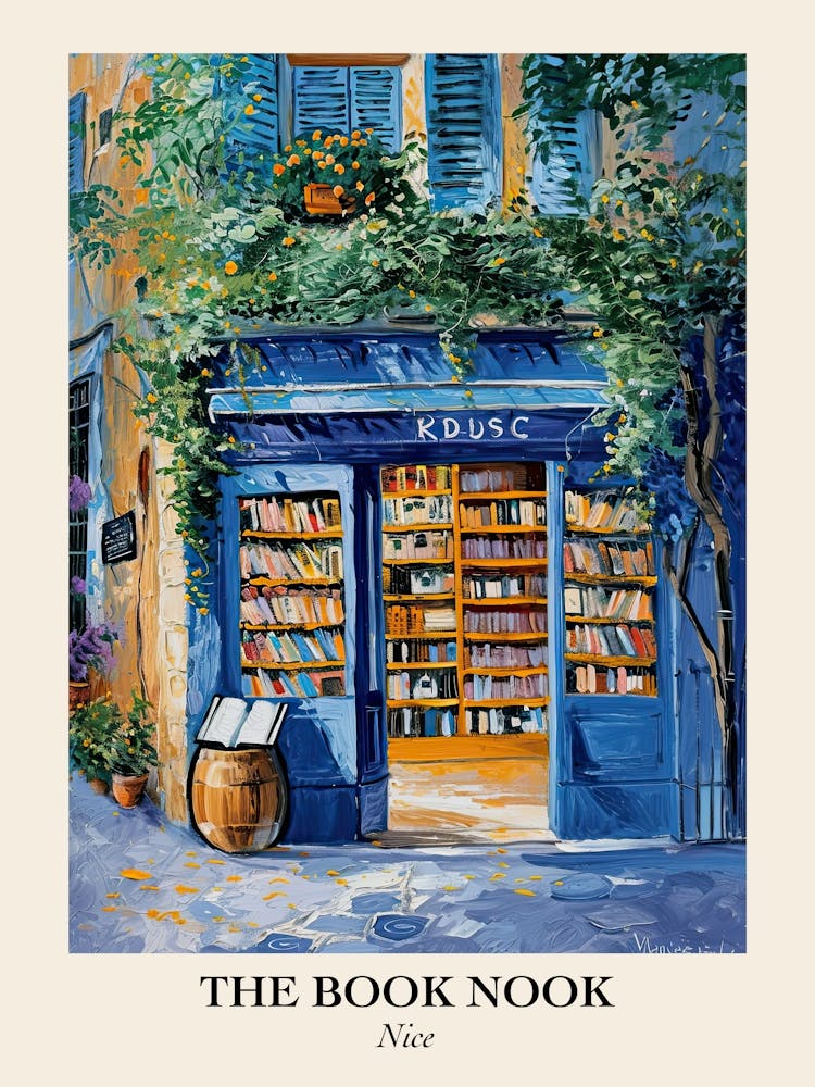 Nice Book Nook Bookshop 4 Poster