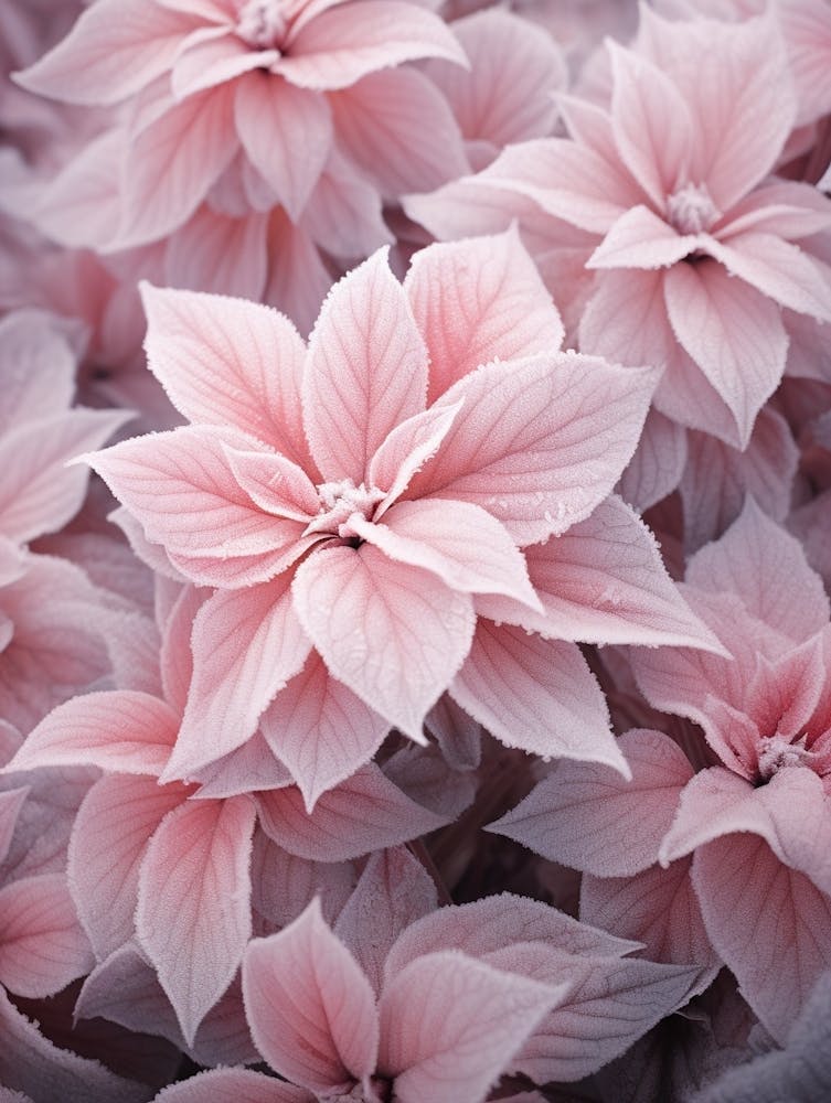 Frosty Botanical Poinsettia 4