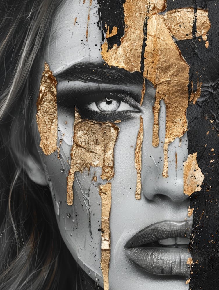 Gold And Black 26