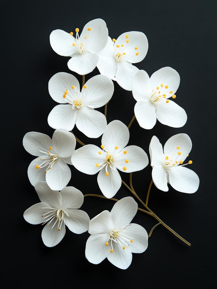 White Cherry Blossoms 2