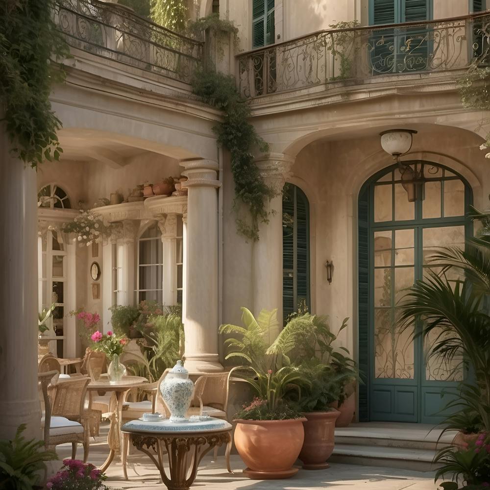 Courtyard - Courtyard Stock Videos & Royalty-Free Footage