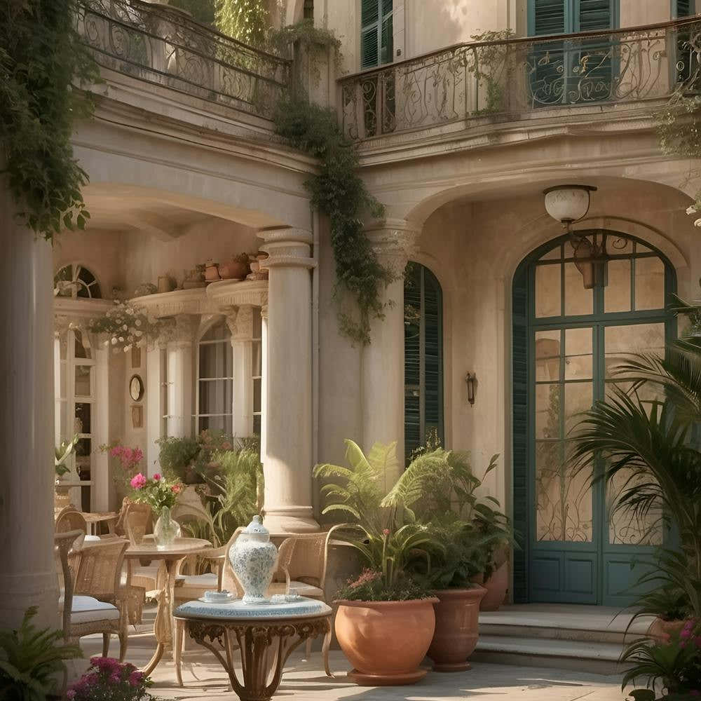 Courtyard - Courtyard Stock Videos & Royalty-Free Footage