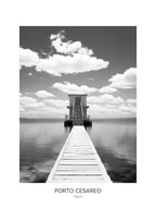 Poster Of Porto Cesareo, Italy, Black And White Photo 4