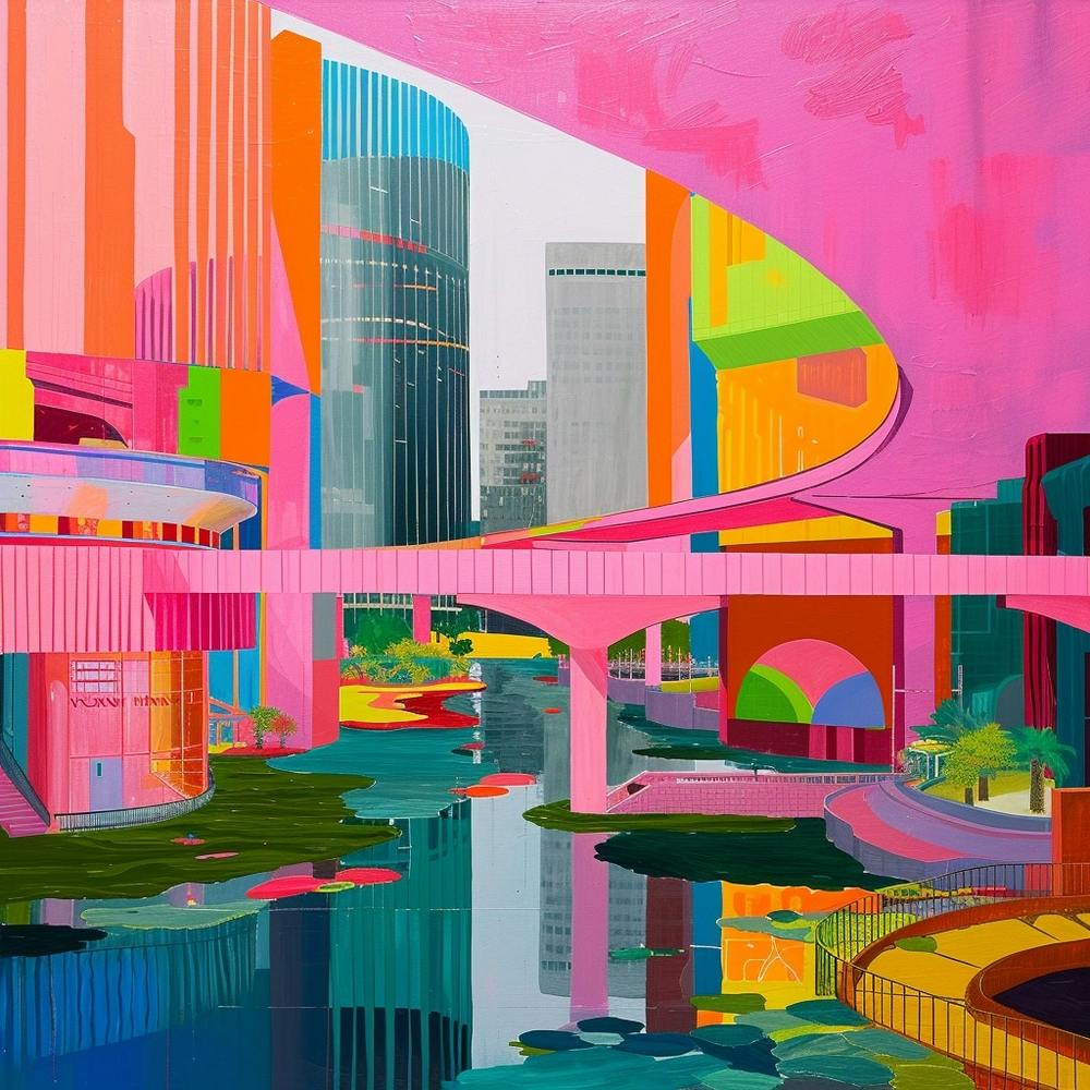 Abstract Park Collection Umeda Sky Building Floating Gardens Osaka