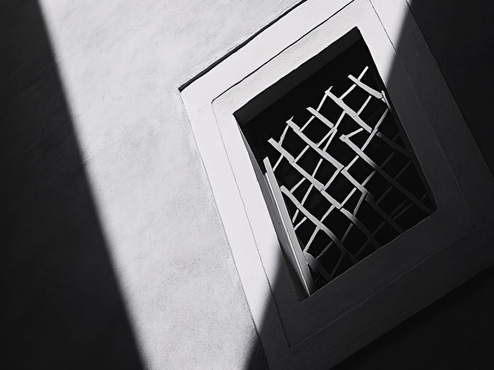 Black And White Window