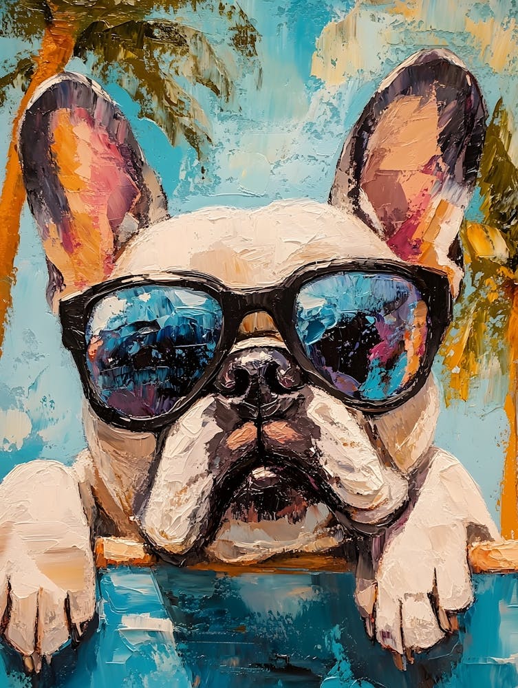 Poolside Frenchie 2