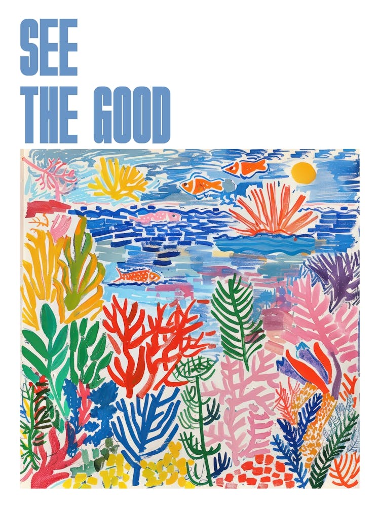 See The Good Poster Seaside Painting Matisse Style 10