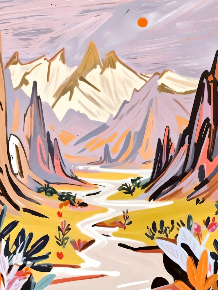 Lavender Mountains