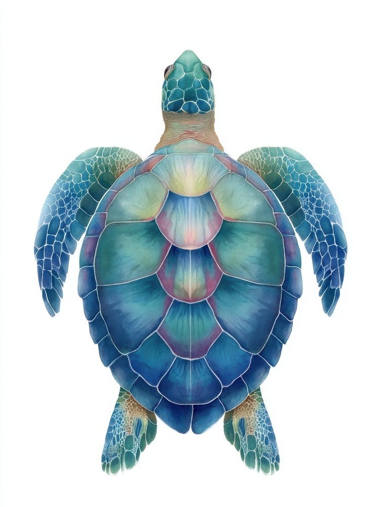 Sea Turtle Canvas Print 4