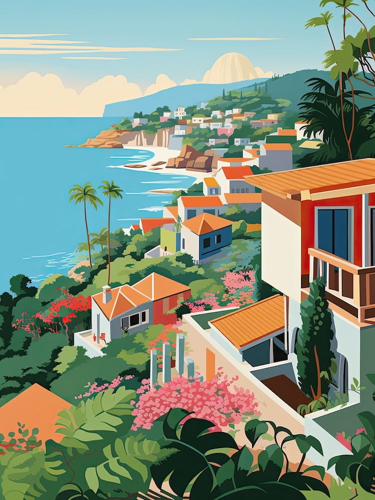 Phuket, Thailand, Graphic Illustration 3
