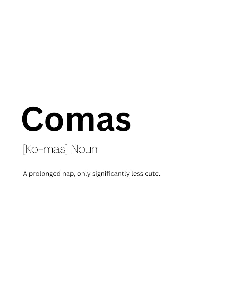 Comas Definition Meaning