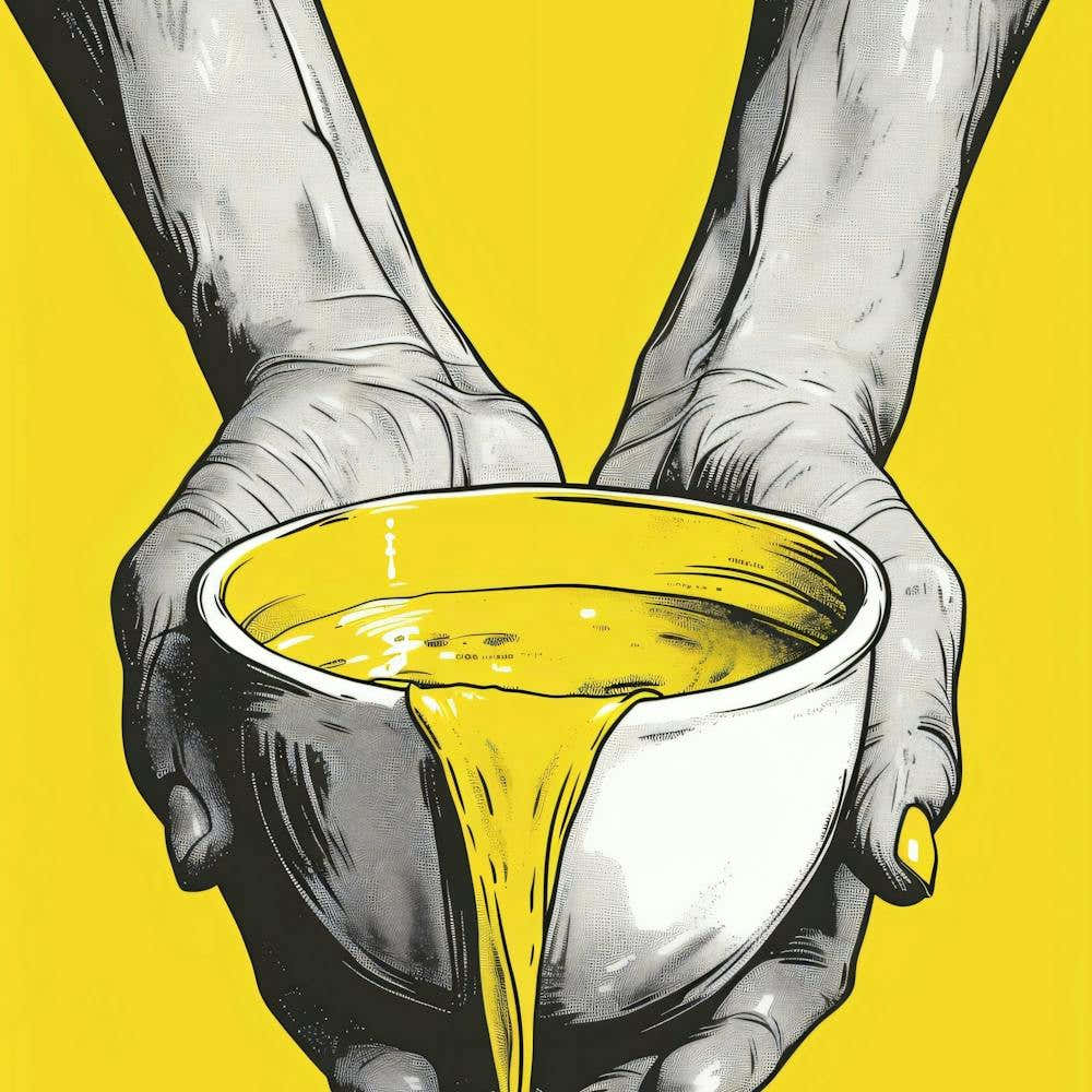 Yellow Bowl Of Soup