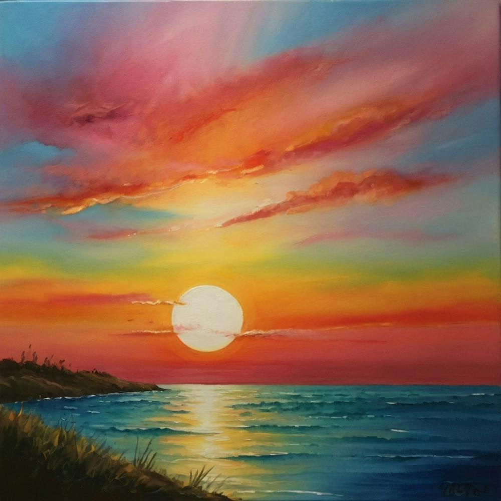 Sunset At The Beach 22