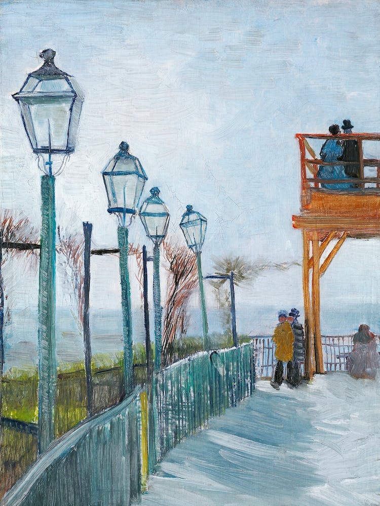 Terrace And Observation Deck, Vincent Van Gogh