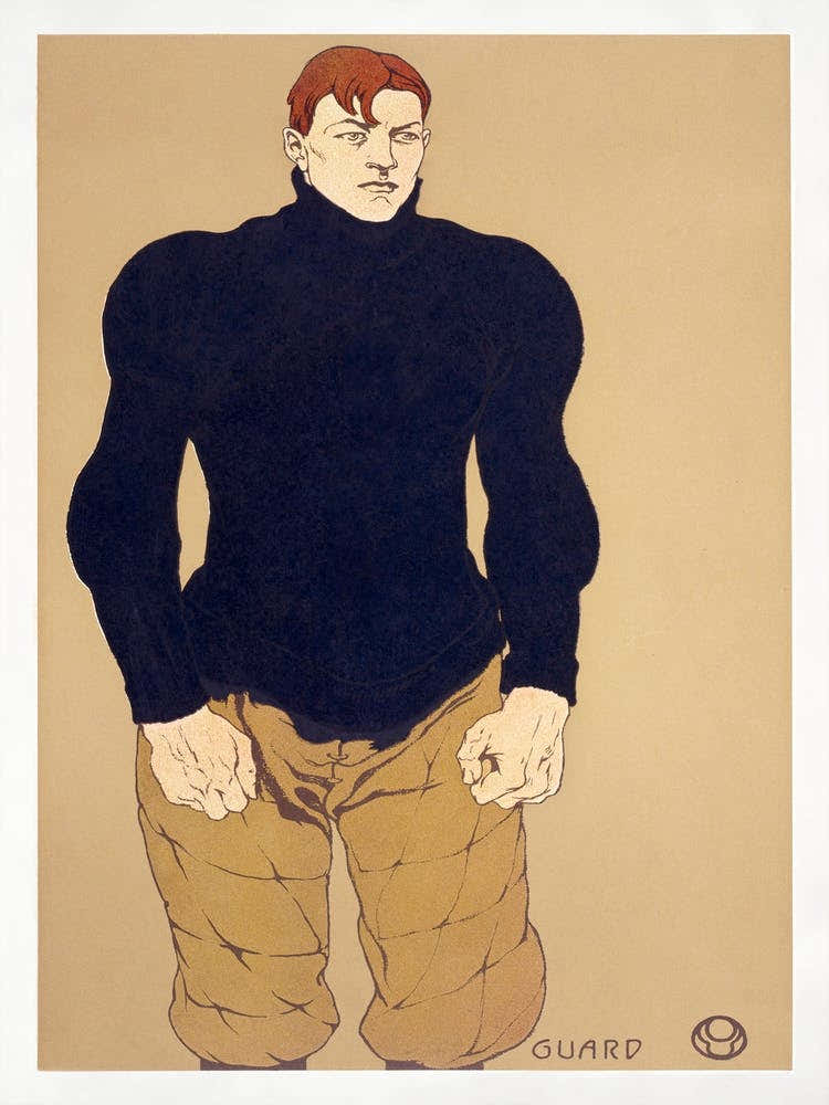 Athlete, Edward Penfield 1