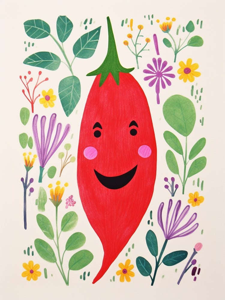 Friendly Kids Chili Pepper 2