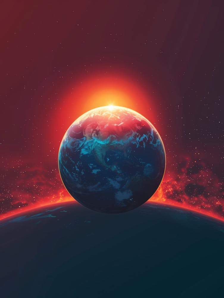 Earth In Space