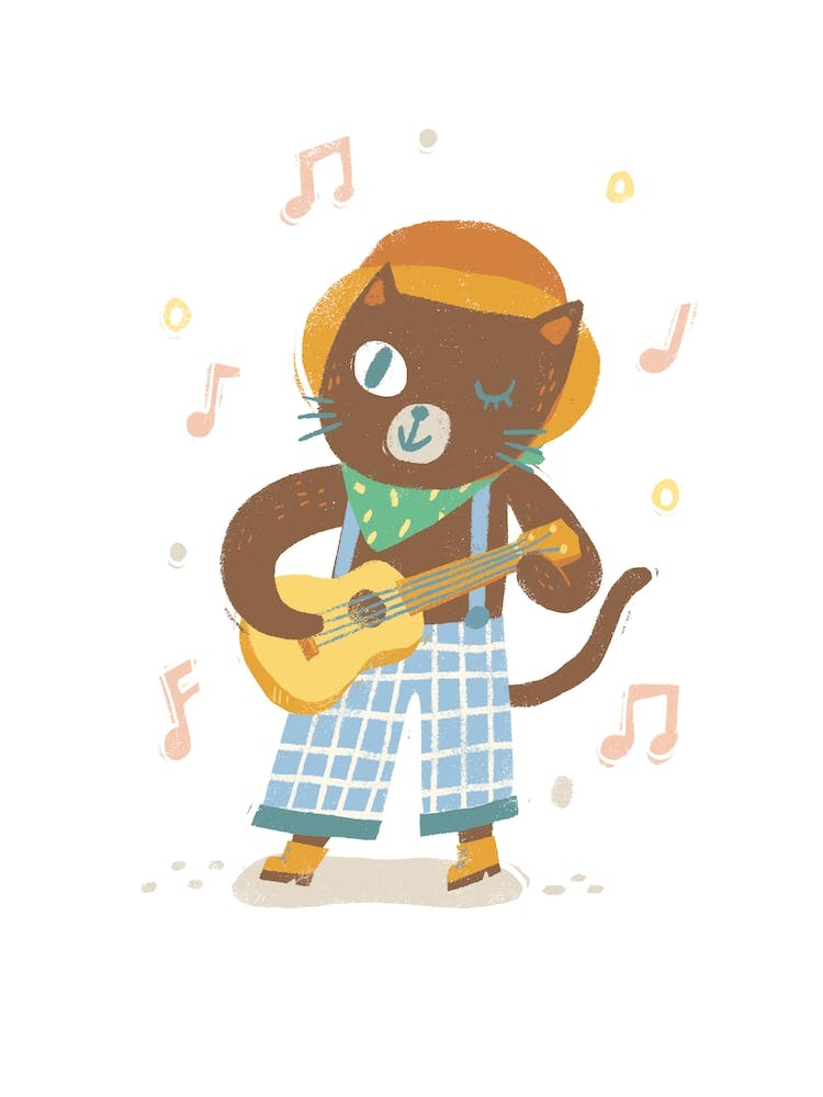 Musician Cat