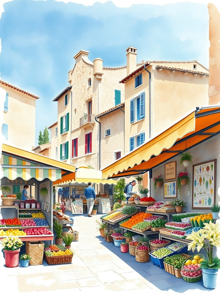 Market In France 1
